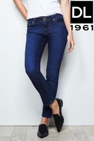DL1961 Angel Mid Wash Straight Jean